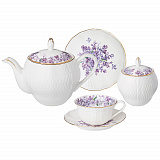 Чайный сервиз на 6 персон Сирень Lilac, 14 предметов