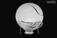 Чайный набор на 2 персоны Сильвер риббон